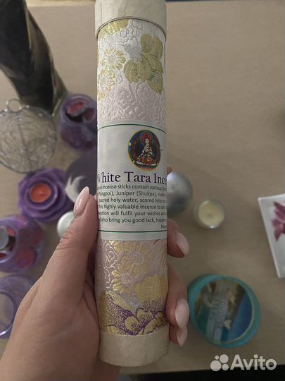 Элементы декора:свечи, подсвечники, аромапалочки