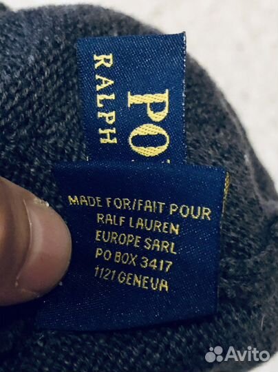 Шапка polo ralph lauren