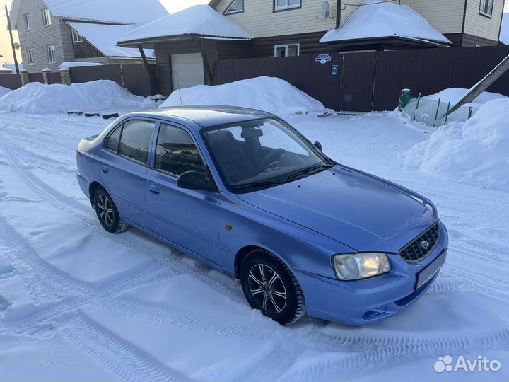 Hyundai Accent 1.5 МТ, 2005, 231 000 км
