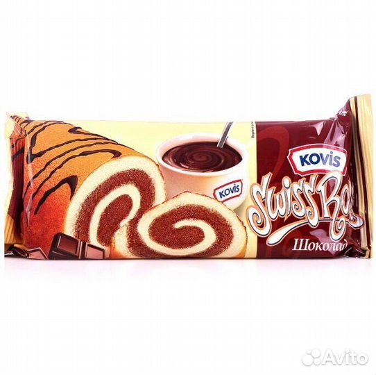 Рулет Kovis Шоколадный 175г Kovis