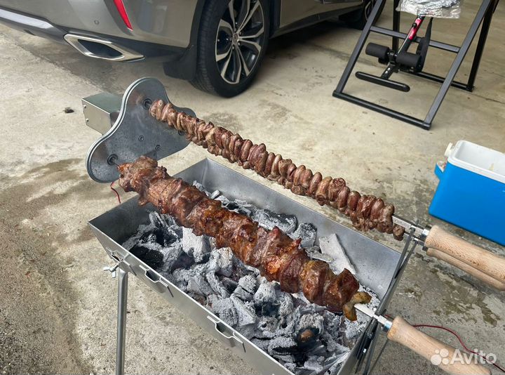 Мангал автоматический