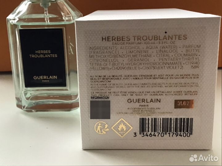 Парфюм Герлен Guerlain Herbes Troublantes