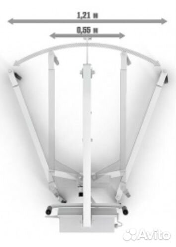 Подъемник гидравлический (комплект) для инвалидов