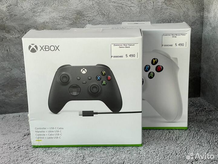 Геймпад Xbox Черный Carbon Black