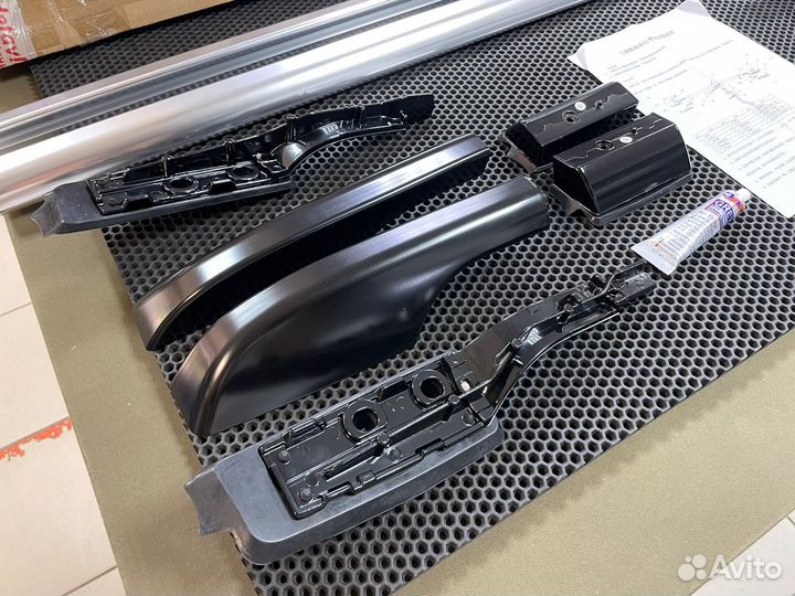 Рейлинги Toyota Land Cruiser 200 хром