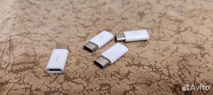 Переходник micro Usb на TypeC и Кабели microUSB