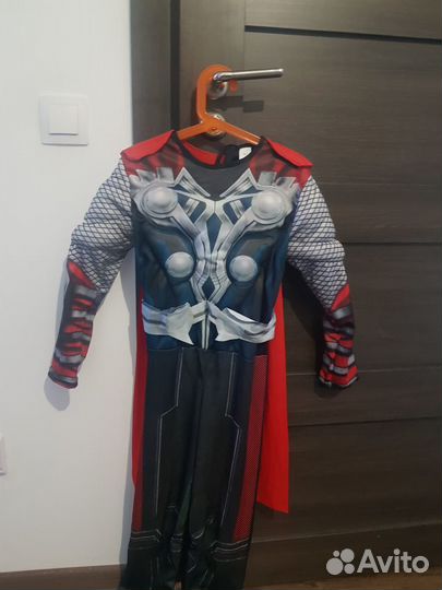 Костюм карнавальный Тор супергерои 122-134