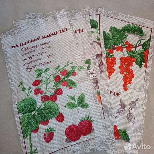 Варенье кух.полот.4шт.30х55 хлопок