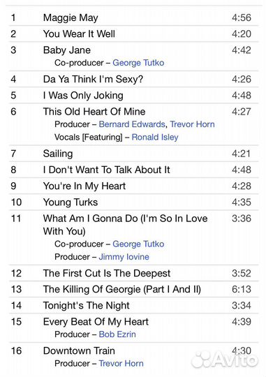 Rod Stewart - The Best Of CD Rus