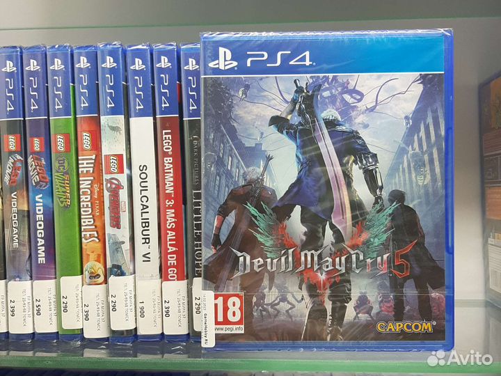 Devil may cry 5 (PS4, новый)