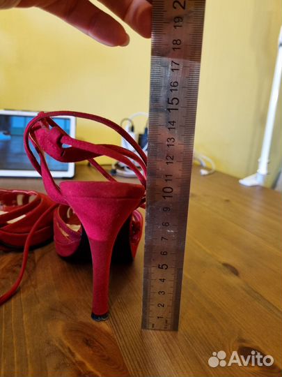 Босоножки женские 38 размер натуральная замша