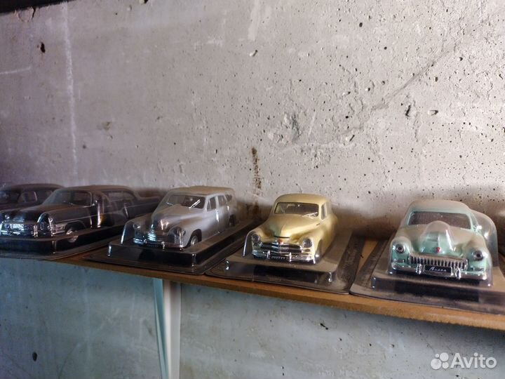 Модели автомобилей 1 43 СССР