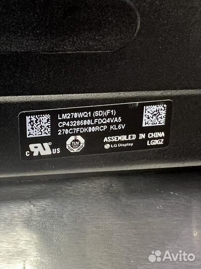 Матрица iMac 27-inch (Late 2012 - Late 2013)