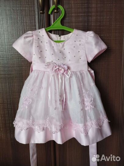 Платье для девочки 92