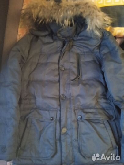 Куртка пуховик мужская