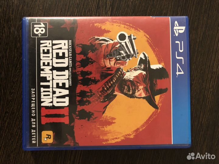 Игра на Ps4 RED dead redemption 2 UFC 4