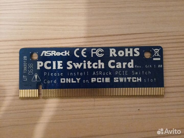 Pcie Switch Card ASRock RoHS