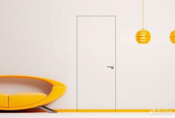 Дверь скрытая, под отделку