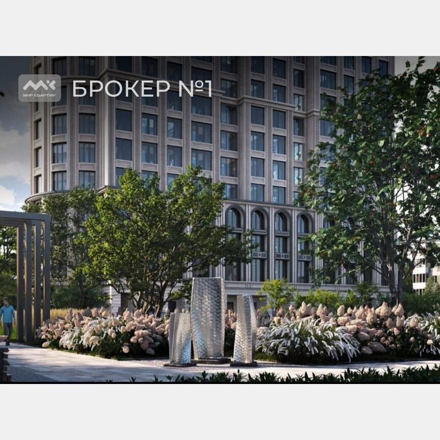 1-к. квартира, 35 м², 3/21 эт.