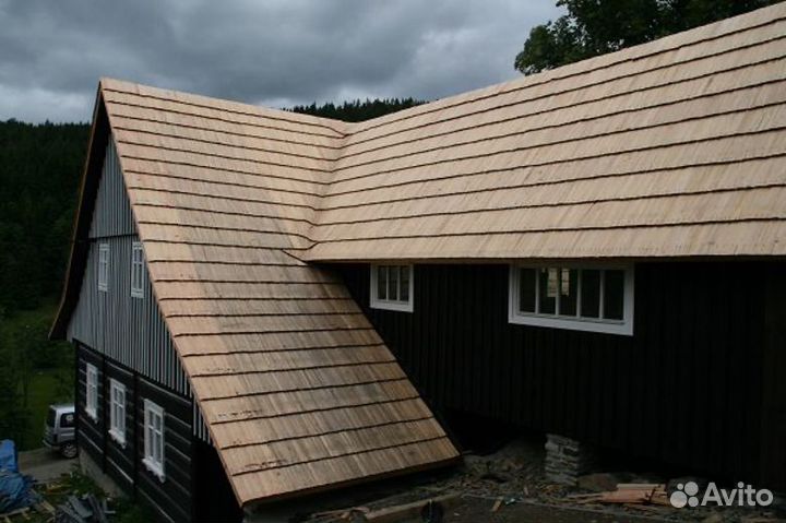Holzschindeln деревянная черепица шиндель дранка