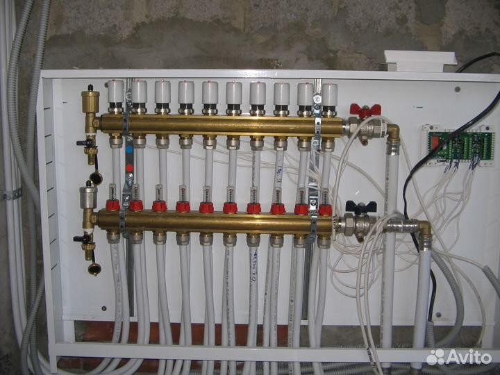 Монтаж системы отопления, водоснабжения, канализац