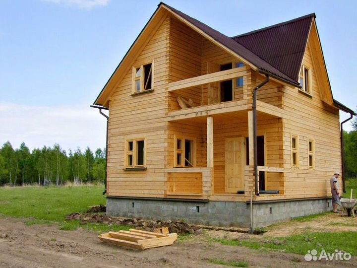 Строительство домов бань забор фундамент