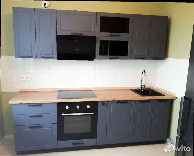 Кухня прямая модульная новая
