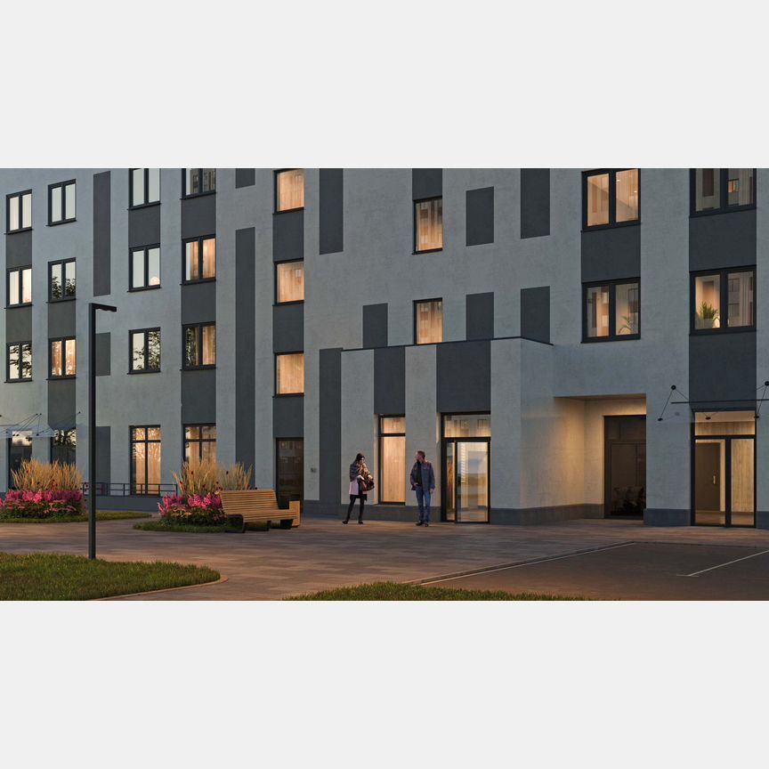 1-к. квартира, 35,1 м², 22/25 эт.