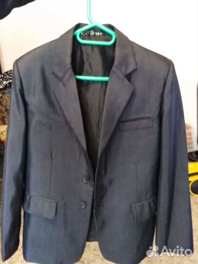 Пиджак школьный для мальчика 152