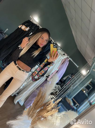 Комплект шапка, шарф, цвет черный