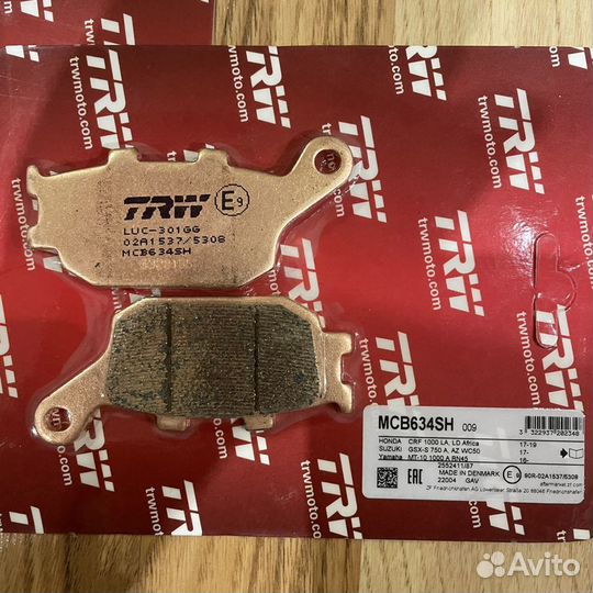 TRW mcb634sh mcb 634 sh