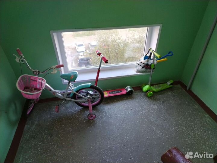 Велосипед и 2 самоката