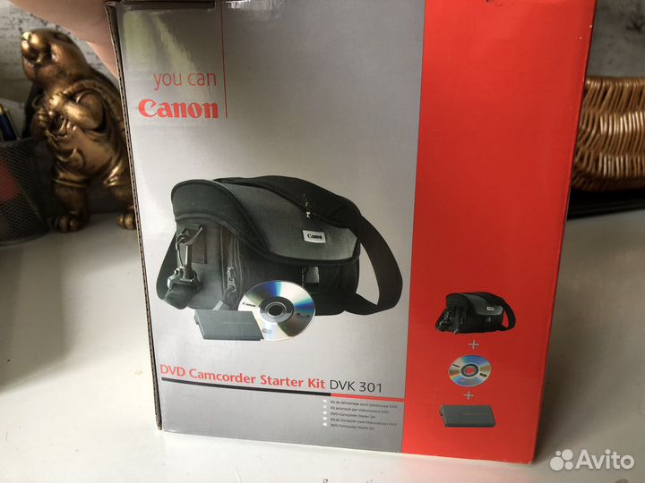 Сумка для canon DVK-301 аккумулятор BP-208 DVD-R