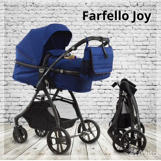 Коляска-трансформер 2 в 1 Farfello Joy