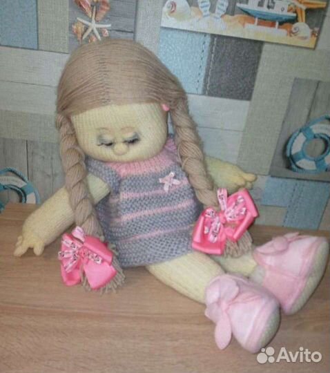 Кукла. Игрушки мягкие.Актуально