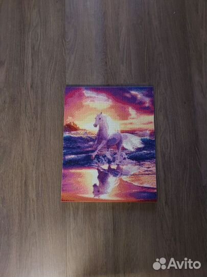 Алмазная мозаика готовая на подрамнике 40*50