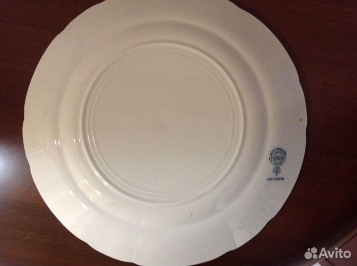 Английское антикварное блюдо 19 век