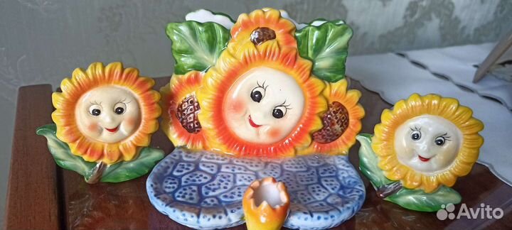 Солонка. Перечница. Салфетница