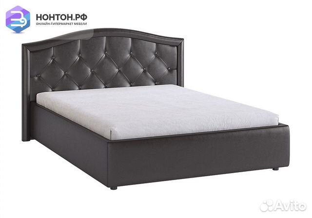 Кровать Верона 1.4 м шоколад