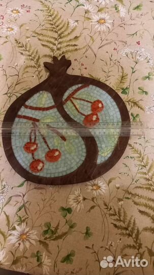 Поднос, разделочная доска, пано. мозаика