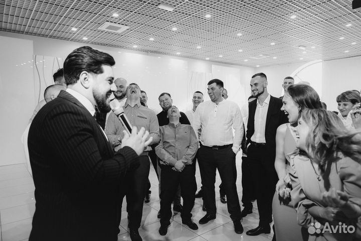 Ведущий + DJ, тамада, шоумен