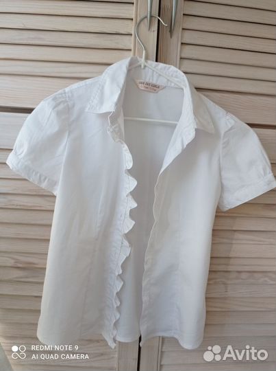 Блузка для девочки 128-134