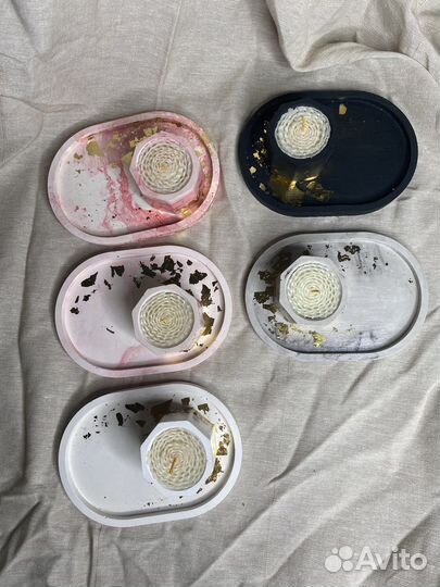 Свеча с подставкой