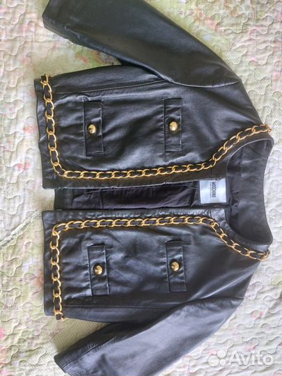 Moschino натуральная кожа