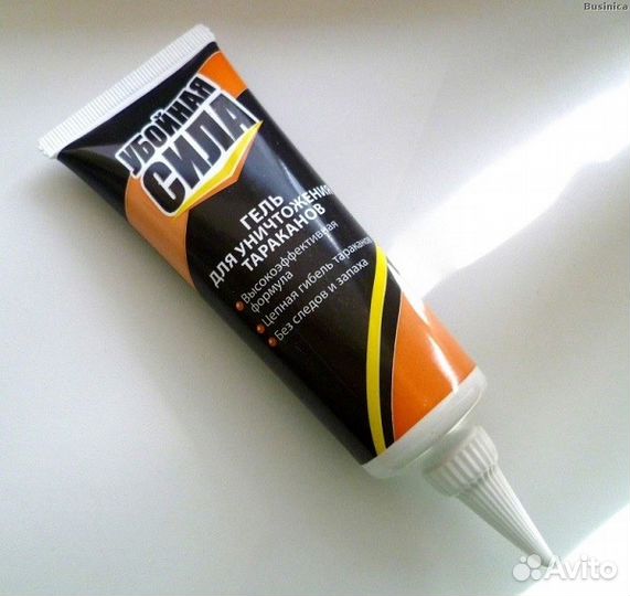 Гель в шприце от тараканов и клопов 100