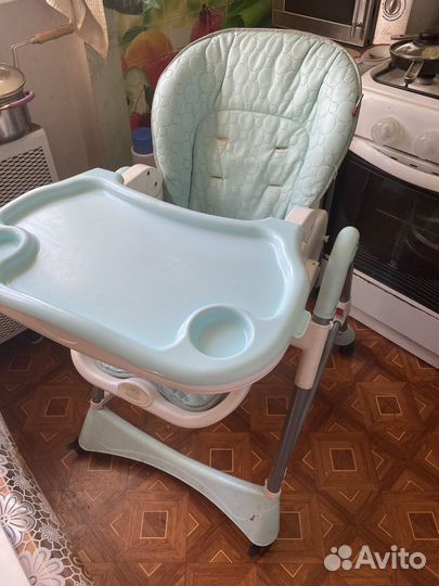 Стул для кормления Sweet Baby голубой