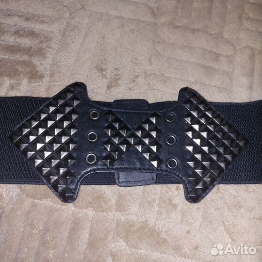 Широкий пояс на резинке