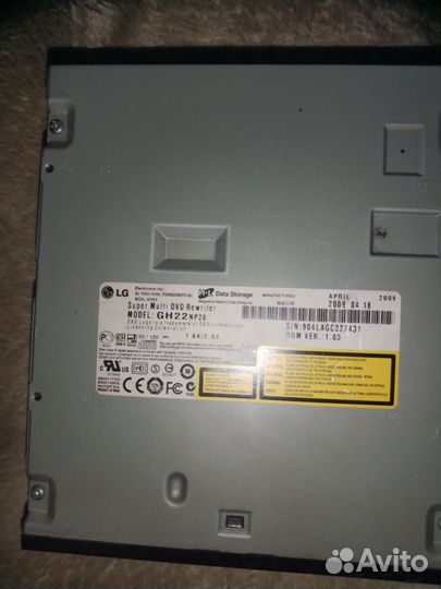 Dvd привод внутренний