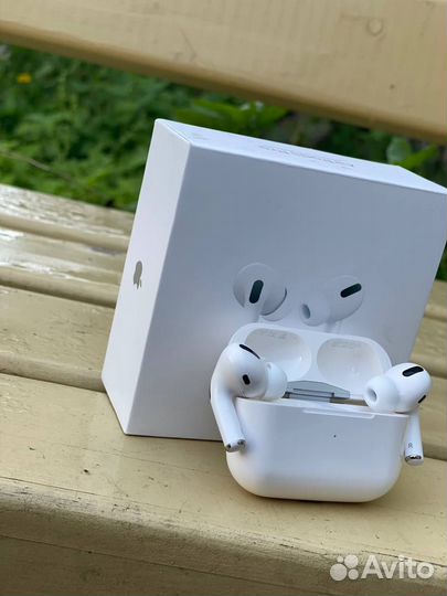 Airpods Pro лучшие (гарантия + чехол)