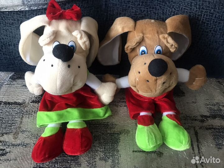 Мягкие игрушки-парочка